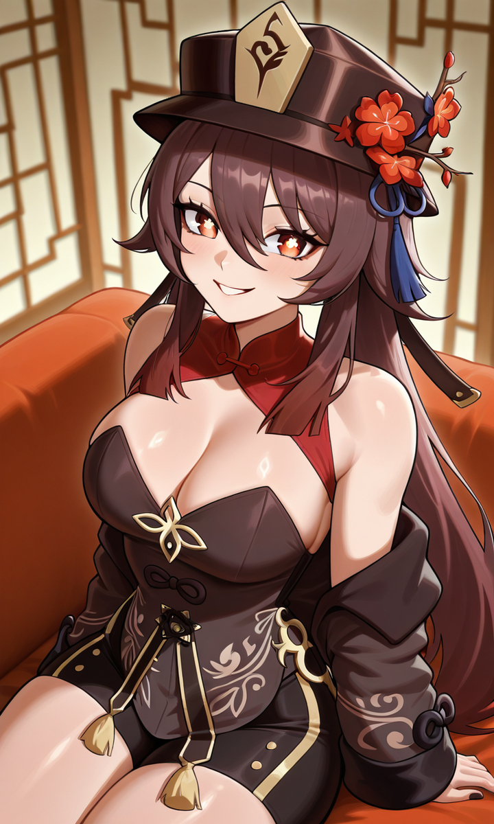 Hu Tao-pixiv插画-作品交流服务