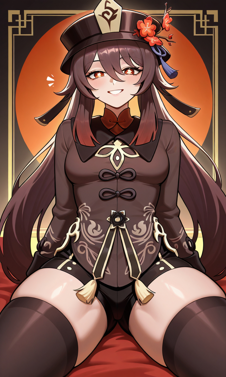 Hu Tao-pixiv插画-作品交流服务