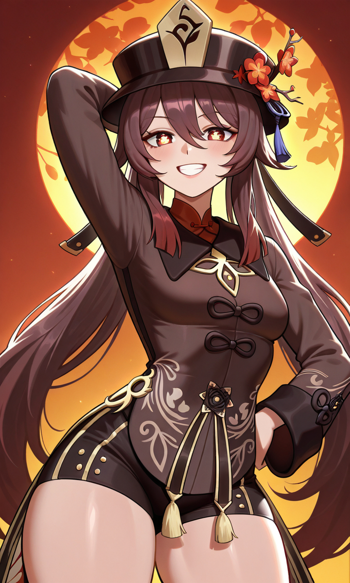 Hu Tao-pixiv插画-作品交流服务