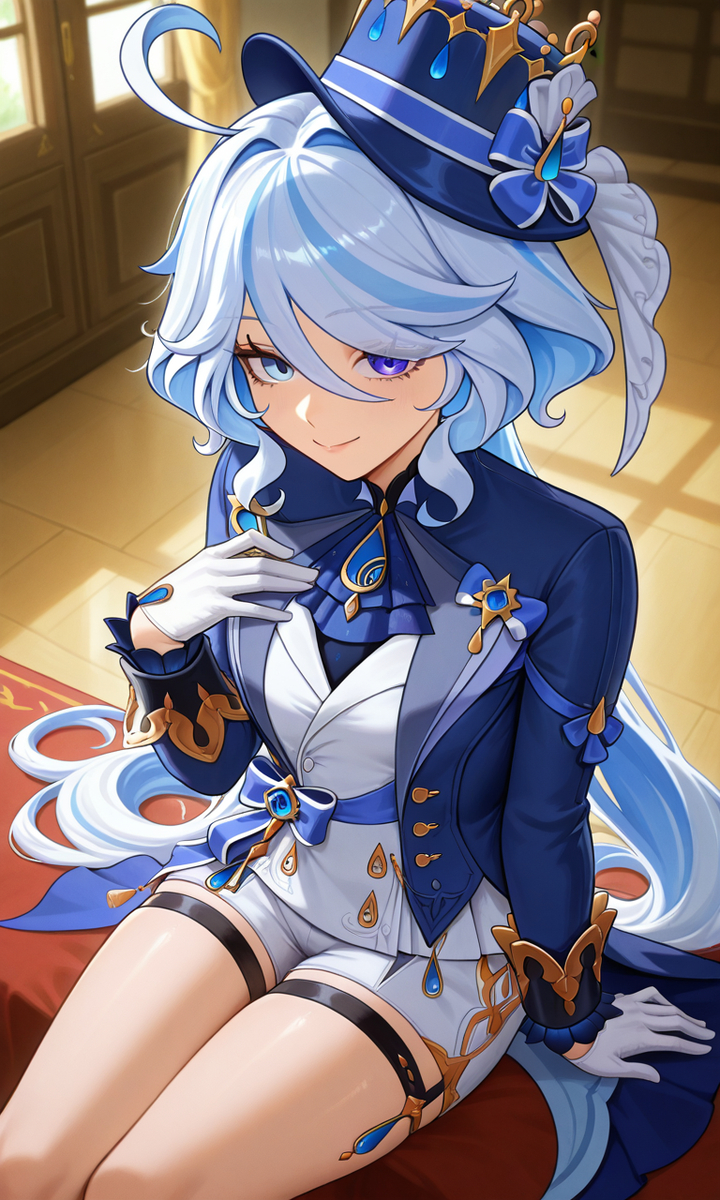 Furina-pixiv插画-作品交流服务