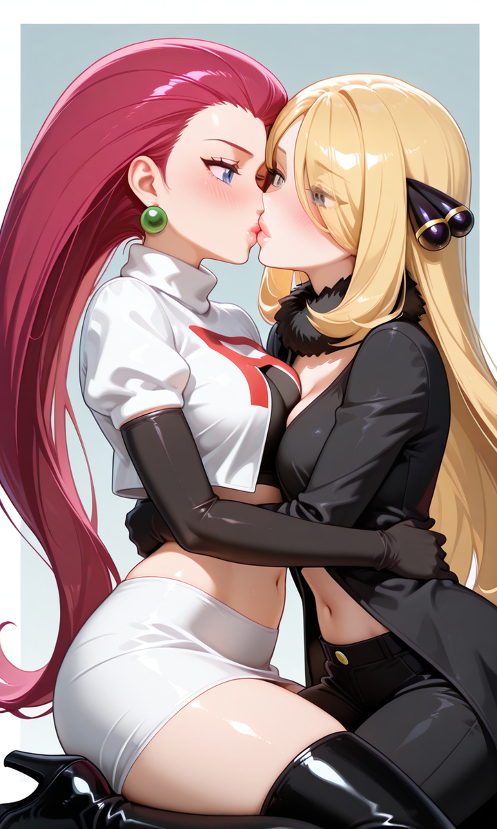 Jessie x Cynthia-pixiv插画-作品交流服务