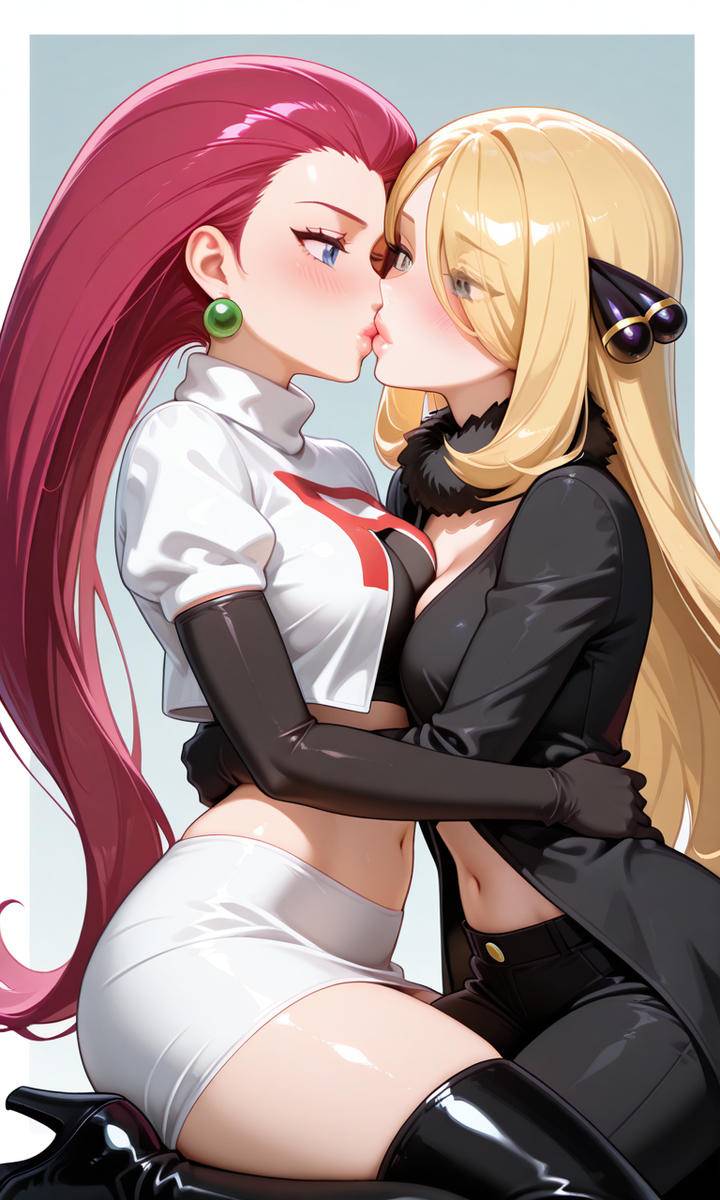 Jessie x Cynthia-pixiv插画-作品交流服务