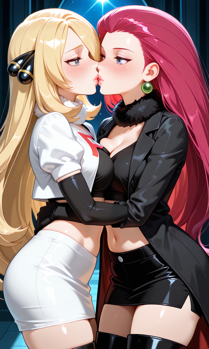 Jessie x Cynthia-pixiv插画-作品交流服务