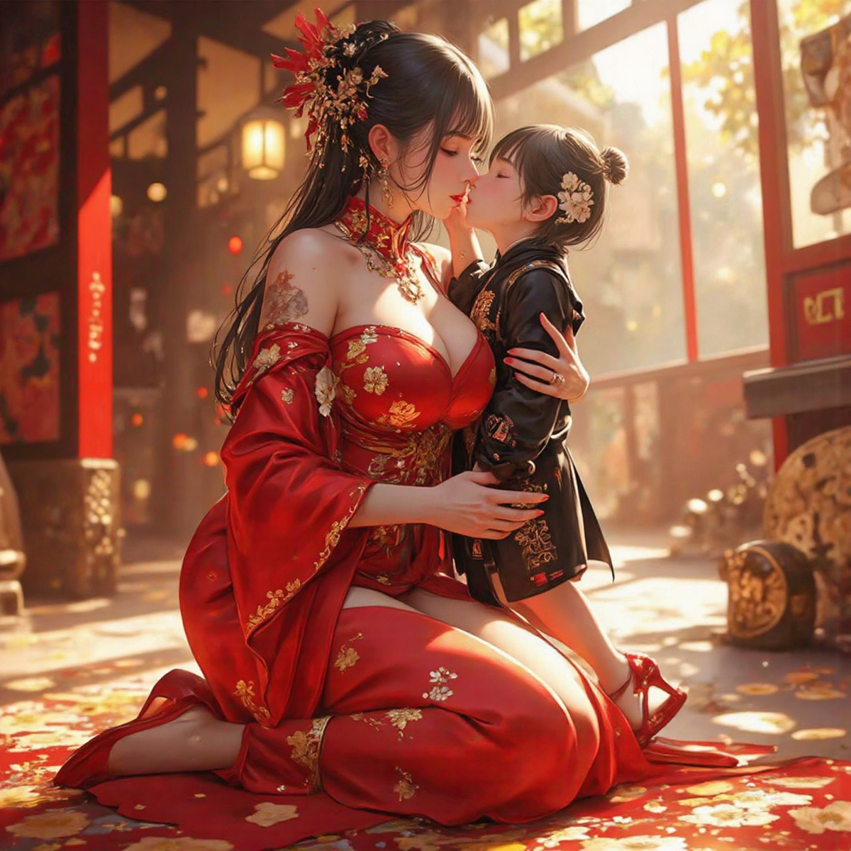 kissing my boy-pixiv插画-作品交流服务