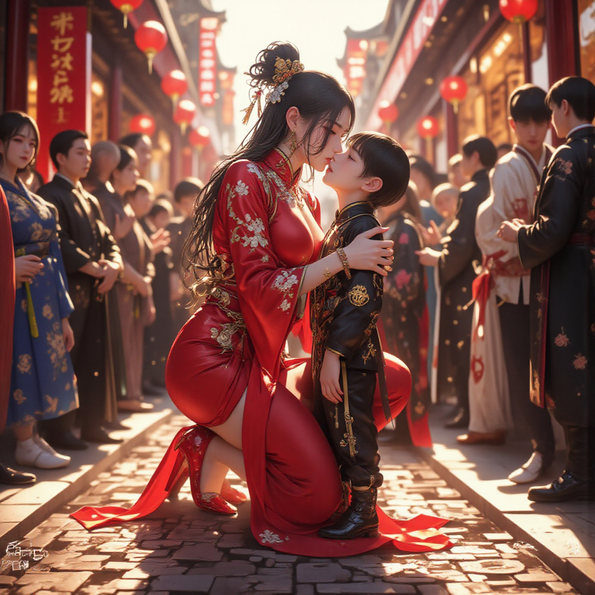 kissing my boy 2-pixiv插画-作品交流服务