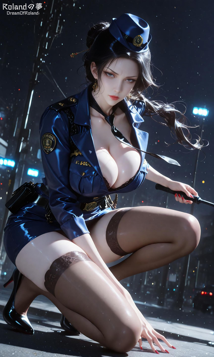 police mama Daily 女警妈妈日常-pixiv插画-作品交流服务