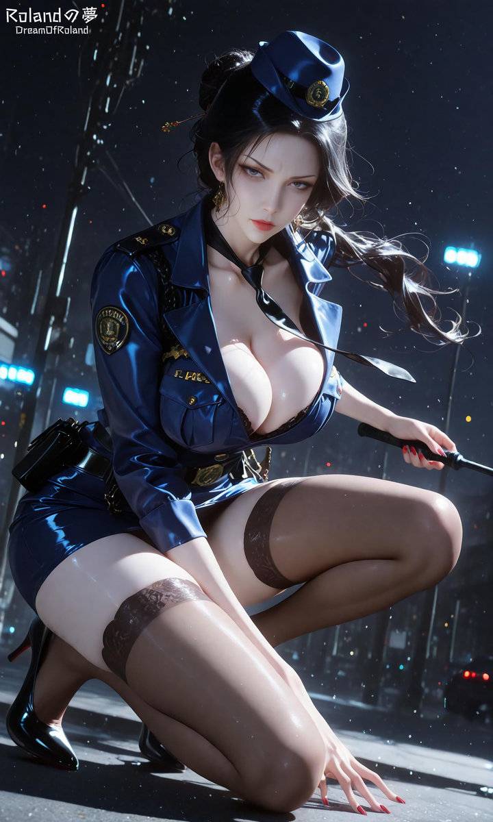 police mama Daily 女警妈妈日常-pixiv插画-作品交流服务