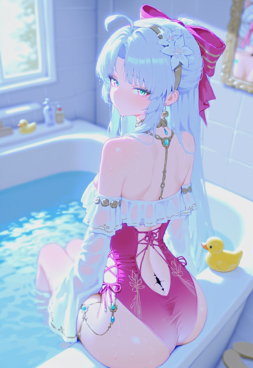 bathtub-pixiv插画-作品交流服务