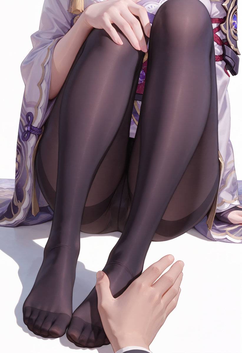 Black pantyhose-pixiv插画-作品交流服务