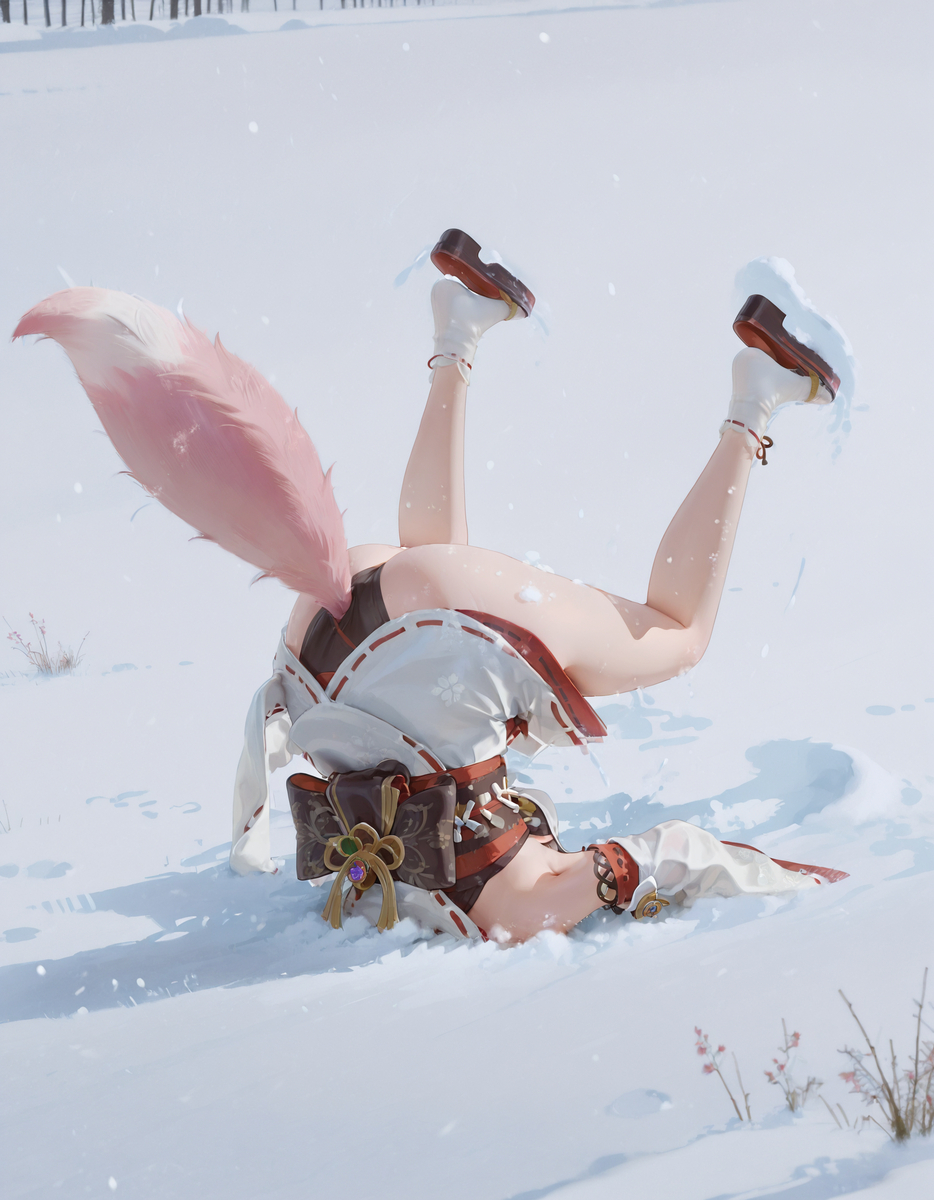 I heard this is how 🦊 hunt..-pixiv插画-作品交流服务