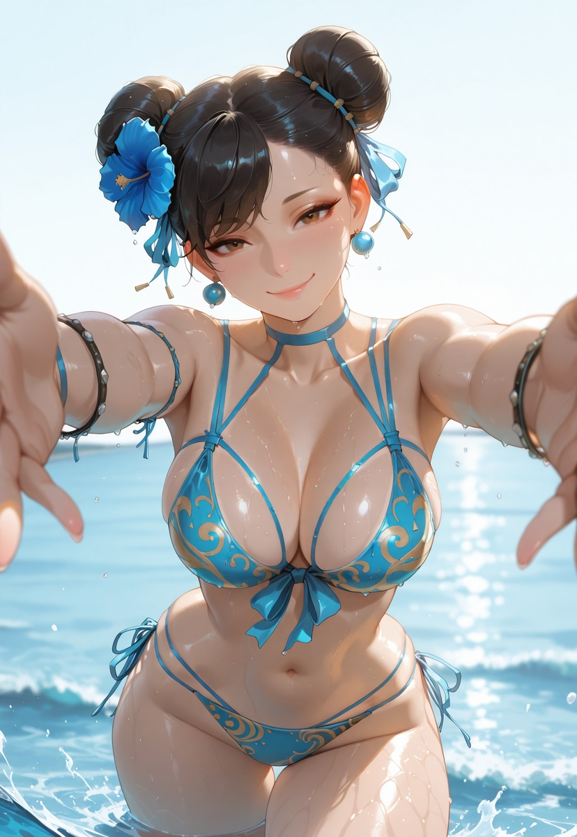 图片[6]-Chun-Li Kiss-pixiv插画-作品交流服务