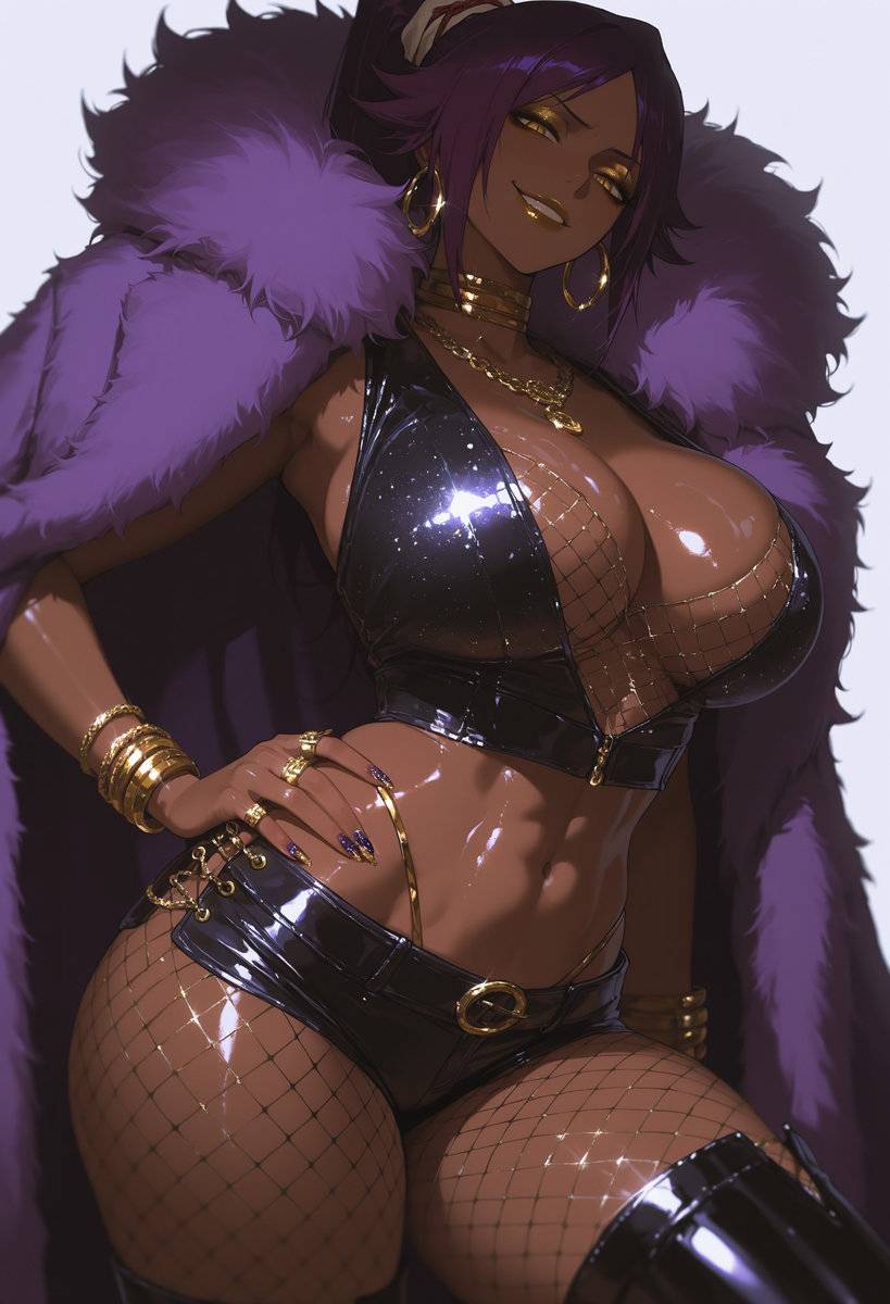 Luxurious Yoruichi-pixiv插画-作品交流服务