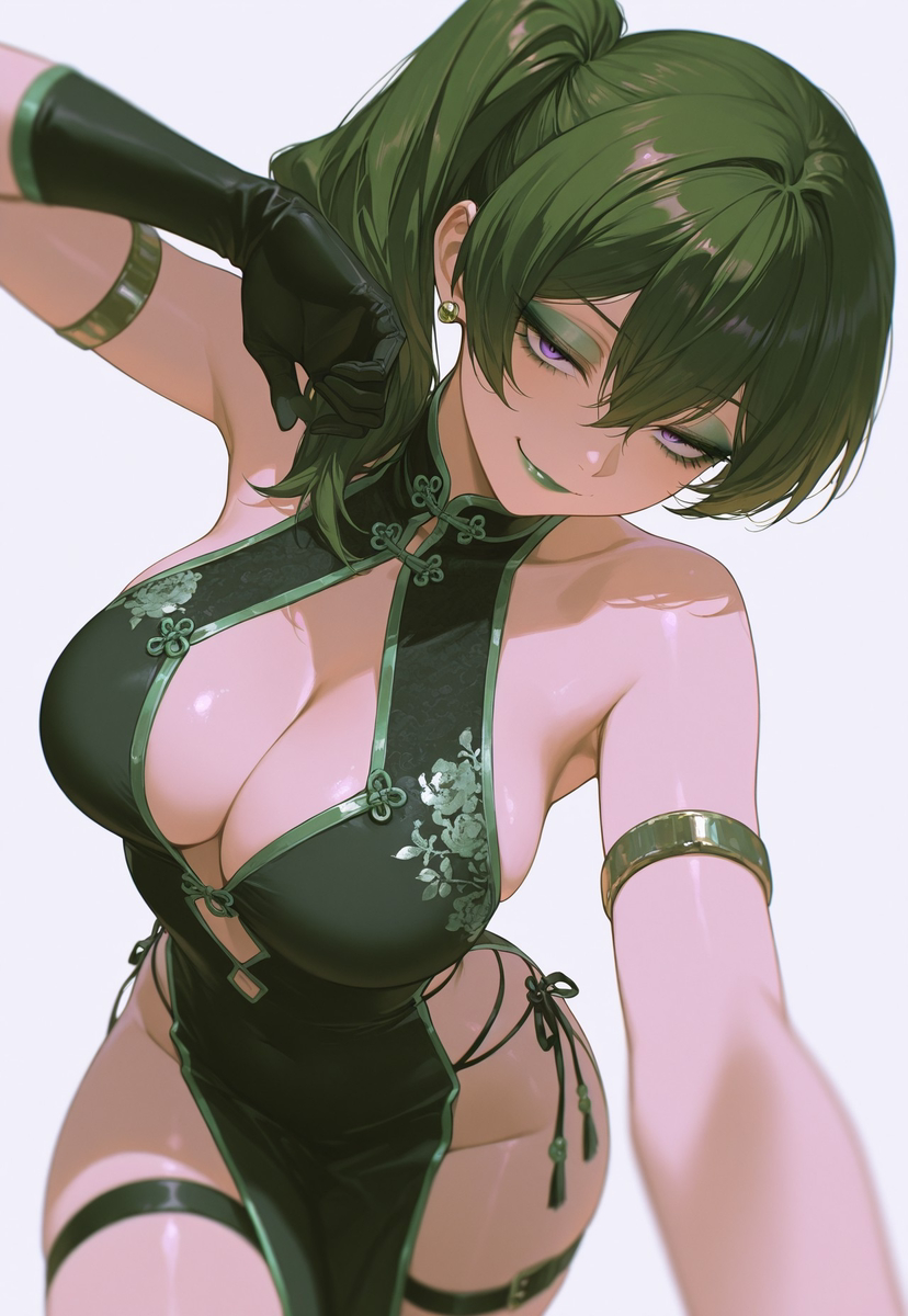 Übel with China Dress-pixiv插画-作品交流服务