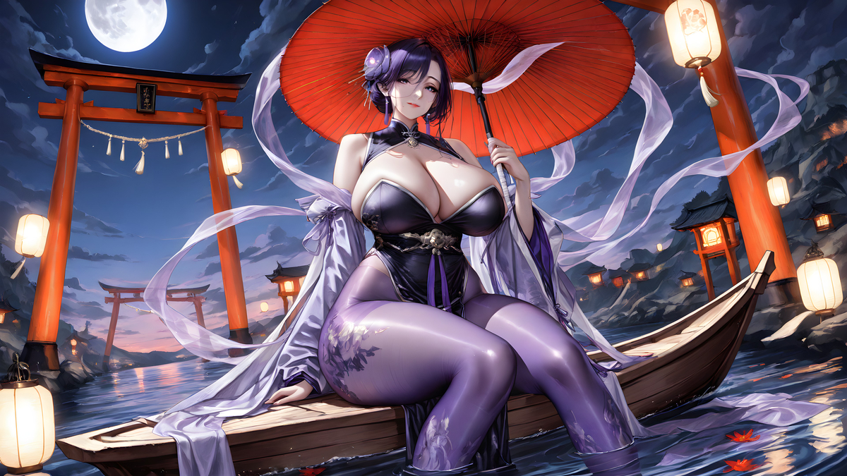 图片[7]-“徒儿，来陪为师一同赏月❤”-pixiv插画-作品交流服务