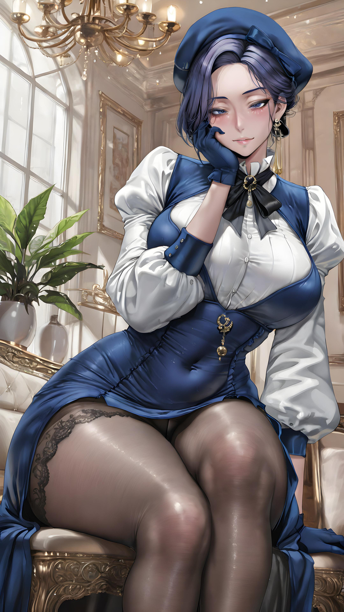 「美庭组长❤贵妇人」-pixiv插画-作品交流服务