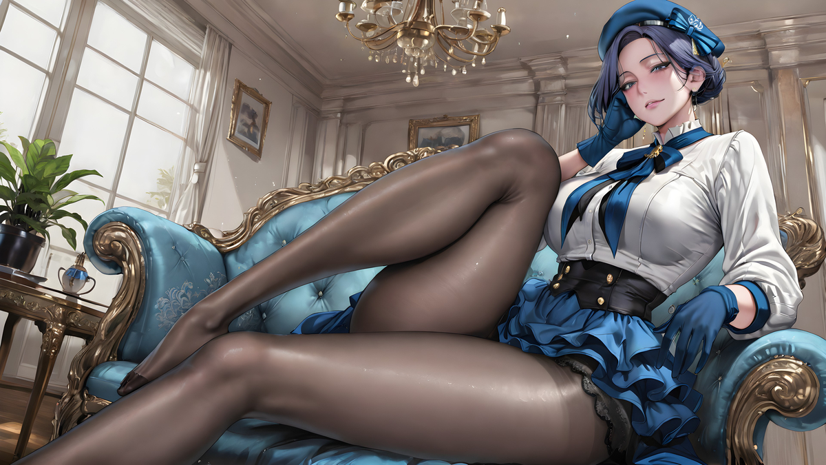 图片[5]-「美庭组长❤贵妇人」-pixiv插画-作品交流服务