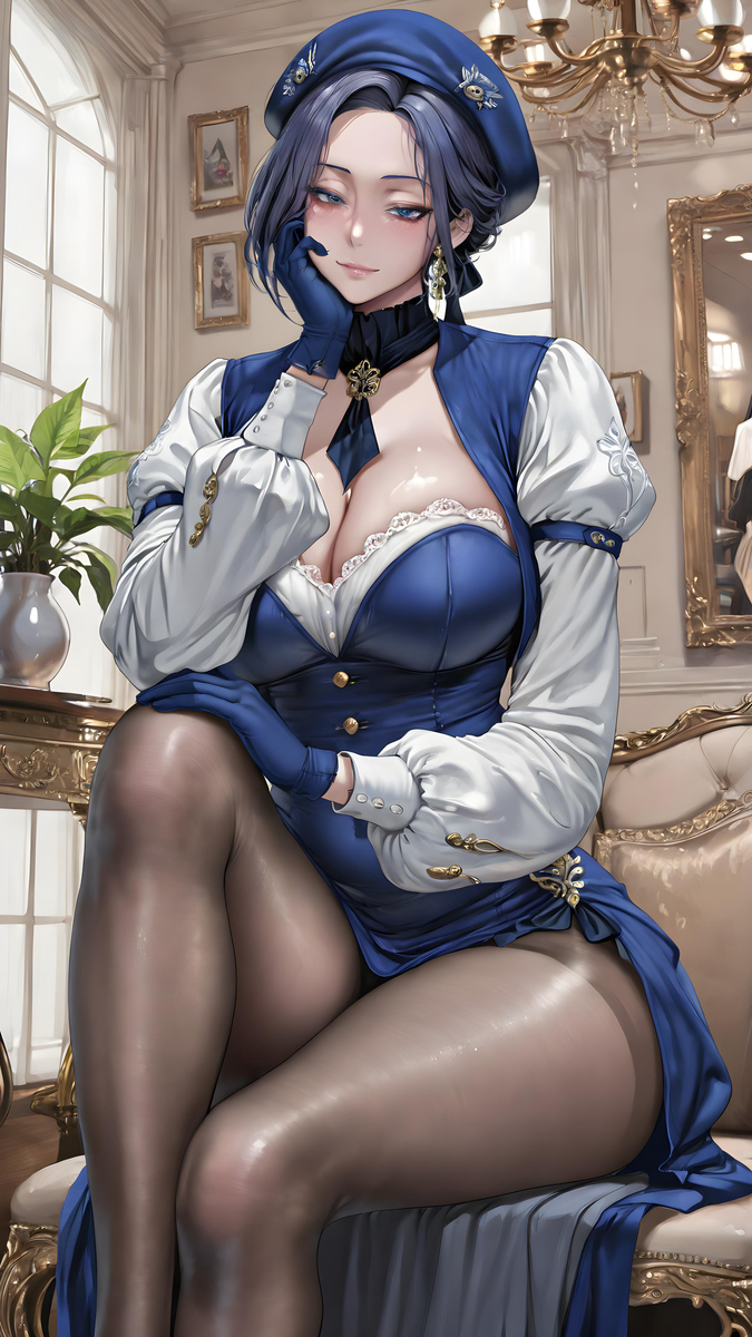 图片[6]-「美庭组长❤贵妇人」-pixiv插画-作品交流服务