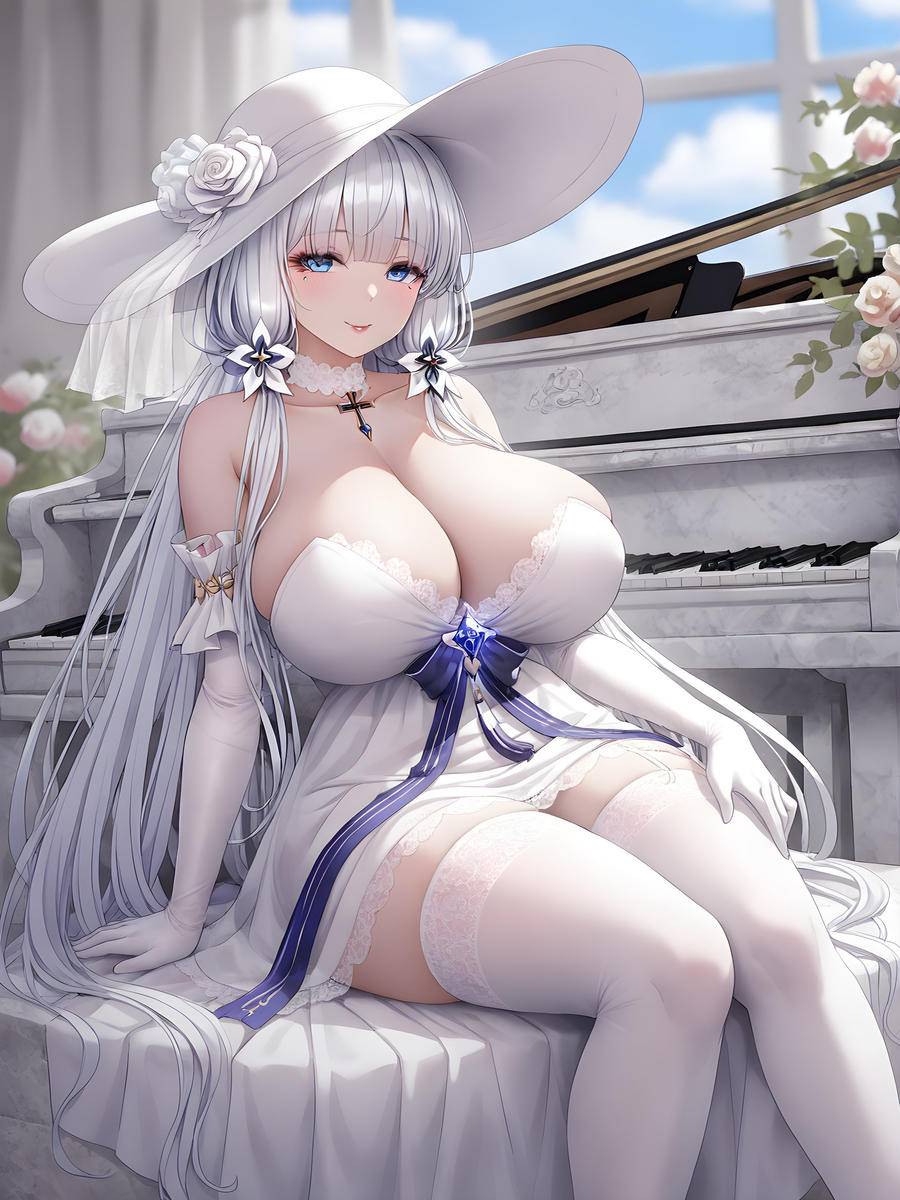 “指挥官，光辉...有那么好看吗😳”-pixiv插画-作品交流服务