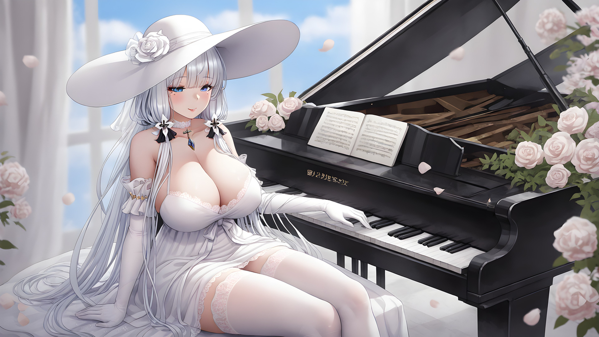 “指挥官，光辉...有那么好看吗😳”-pixiv插画-作品交流服务