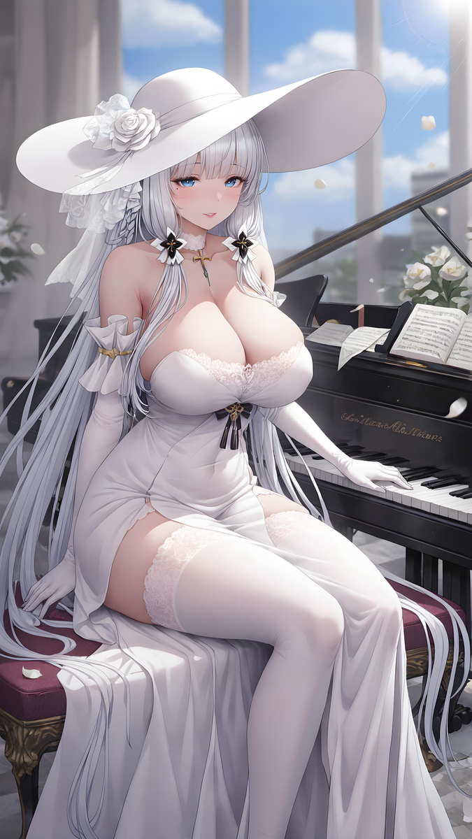 图片[5]-“指挥官，光辉…有那么好看吗😳”-pixiv插画-作品交流服务