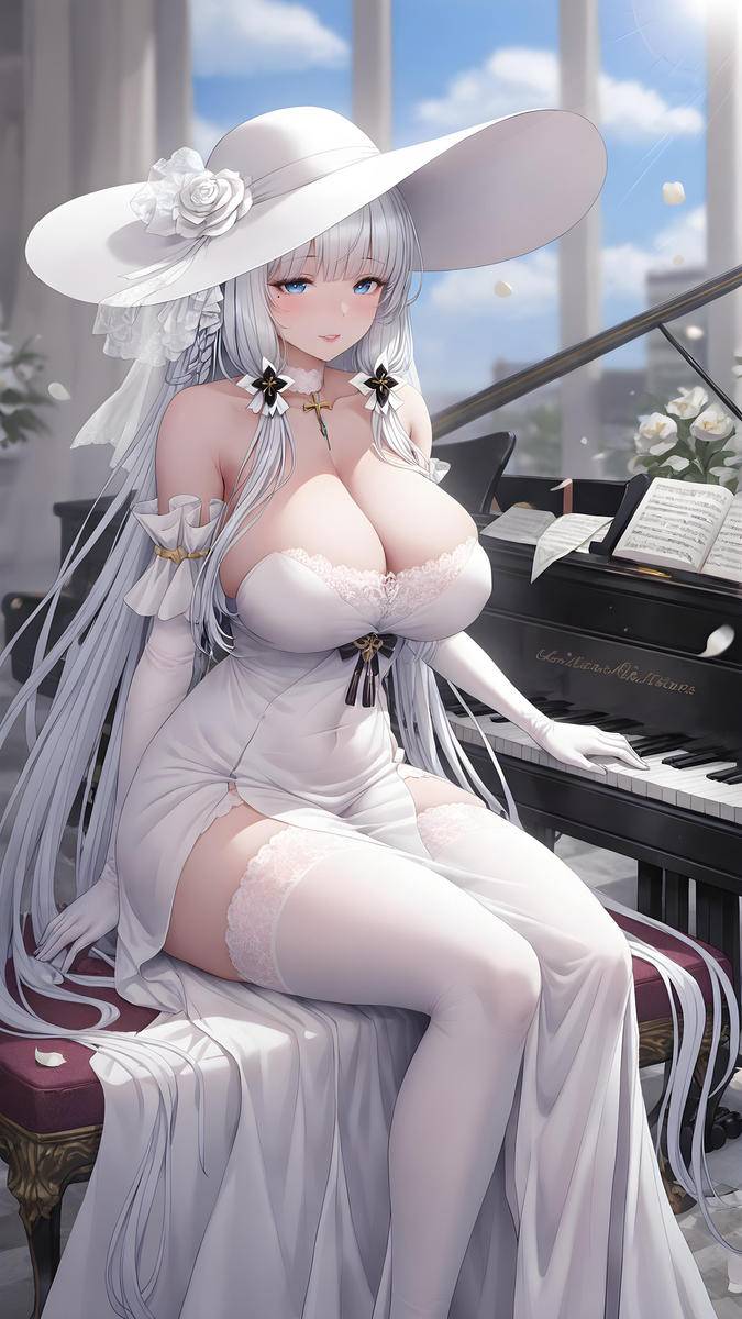 图片[5]-“指挥官，光辉…有那么好看吗😳”-pixiv插画-作品交流服务