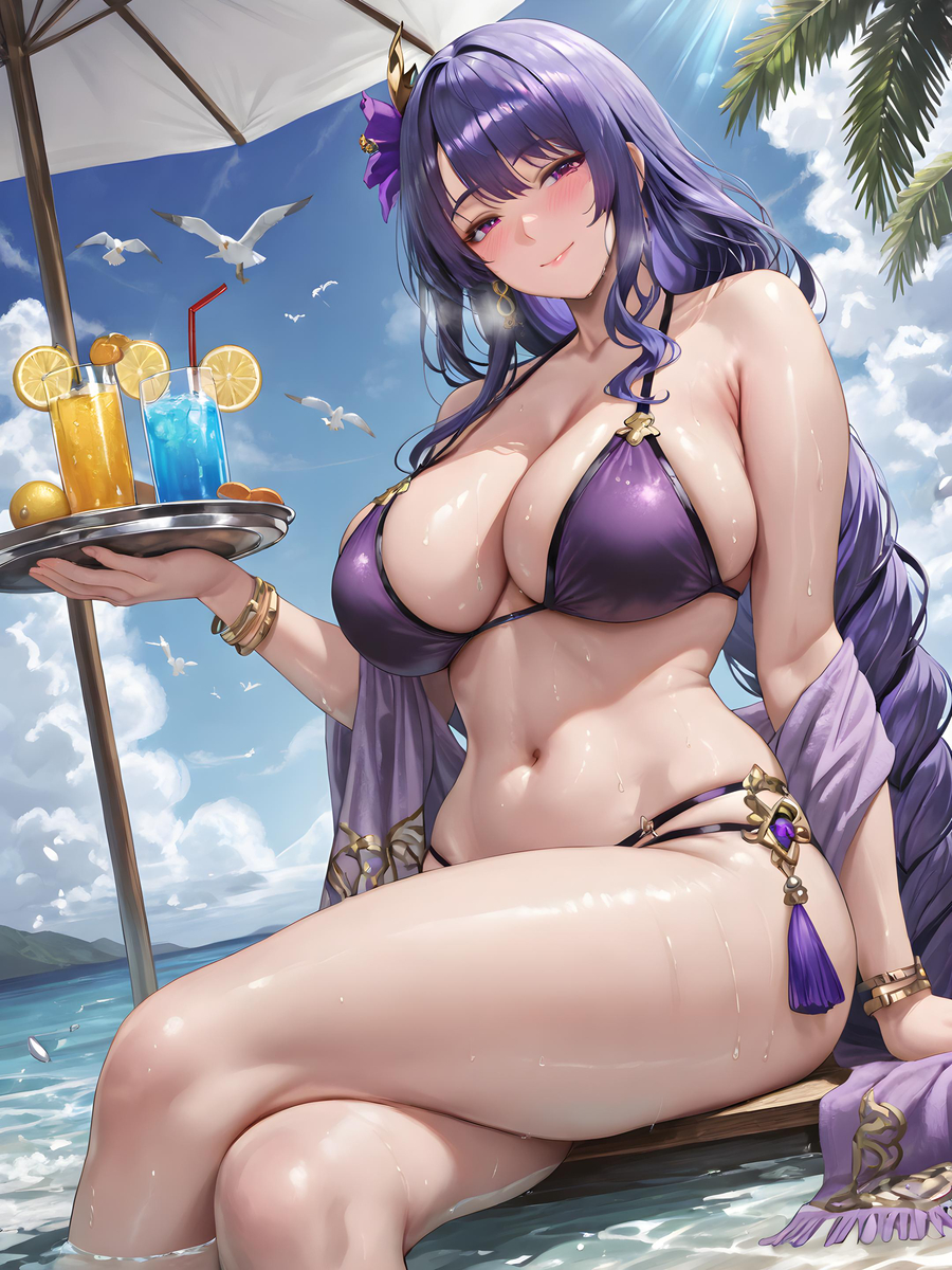 图片[5]-「阿姨的夏日邀请❤」-pixiv插画-作品交流服务