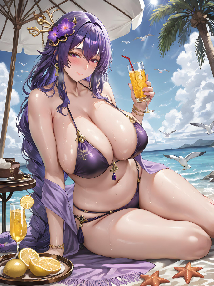 图片[6]-「阿姨的夏日邀请❤」-pixiv插画-作品交流服务