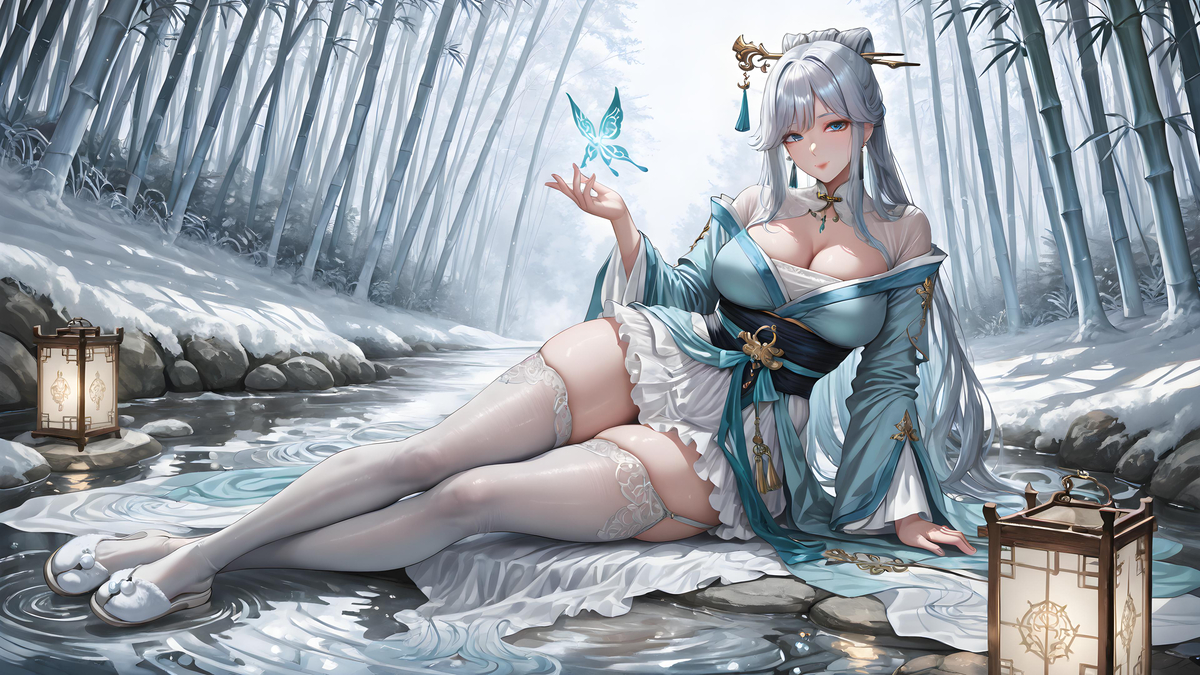 「冬日❤仙子」-pixiv插画-作品交流服务