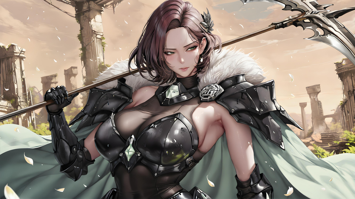 「美庭组长❤终焉の女骑士」-pixiv插画-作品交流服务