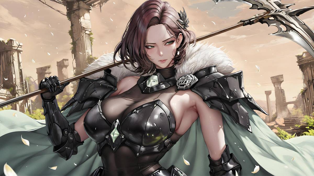 「美庭组长❤终焉の女骑士」-pixiv插画-作品交流服务