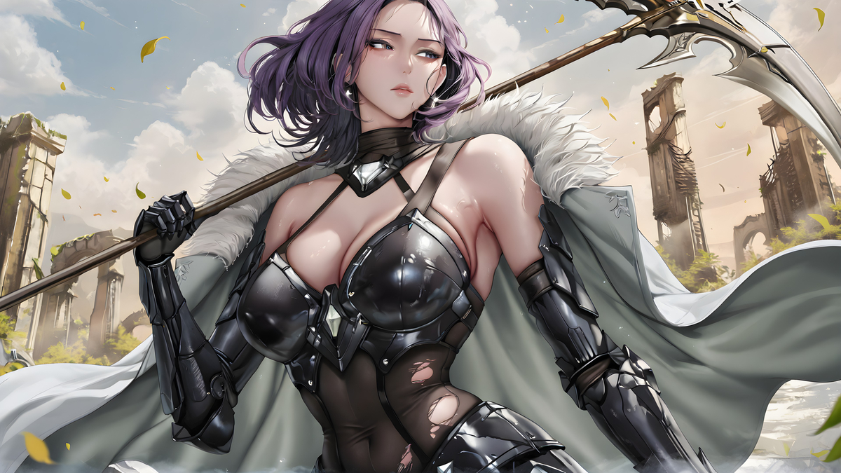 「美庭组长❤终焉の女骑士」-pixiv插画-作品交流服务