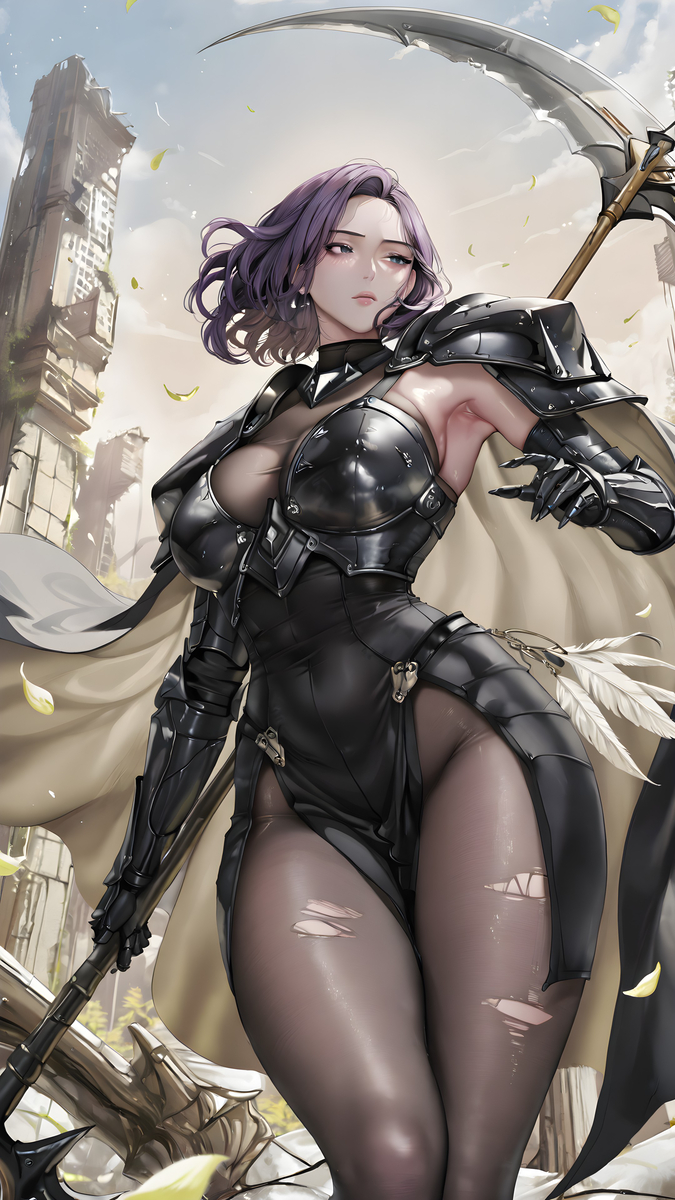 「美庭组长❤终焉の女骑士」-pixiv插画-作品交流服务