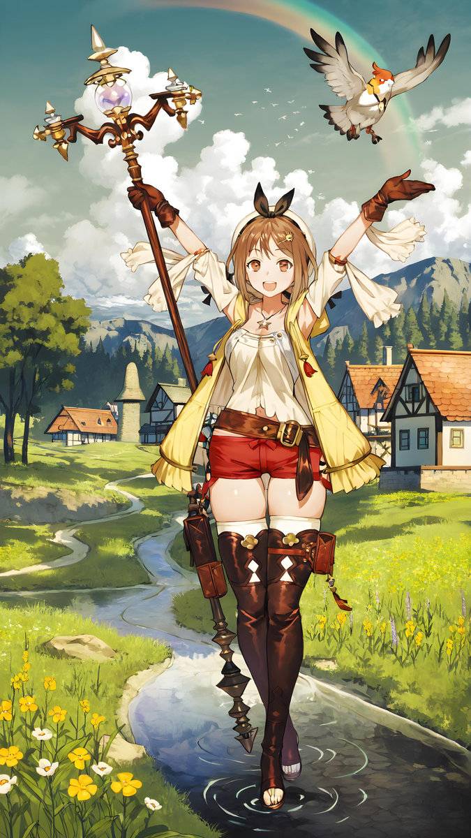 莱莎🗺️「冒险，从这里开始」-pixiv插画-作品交流服务