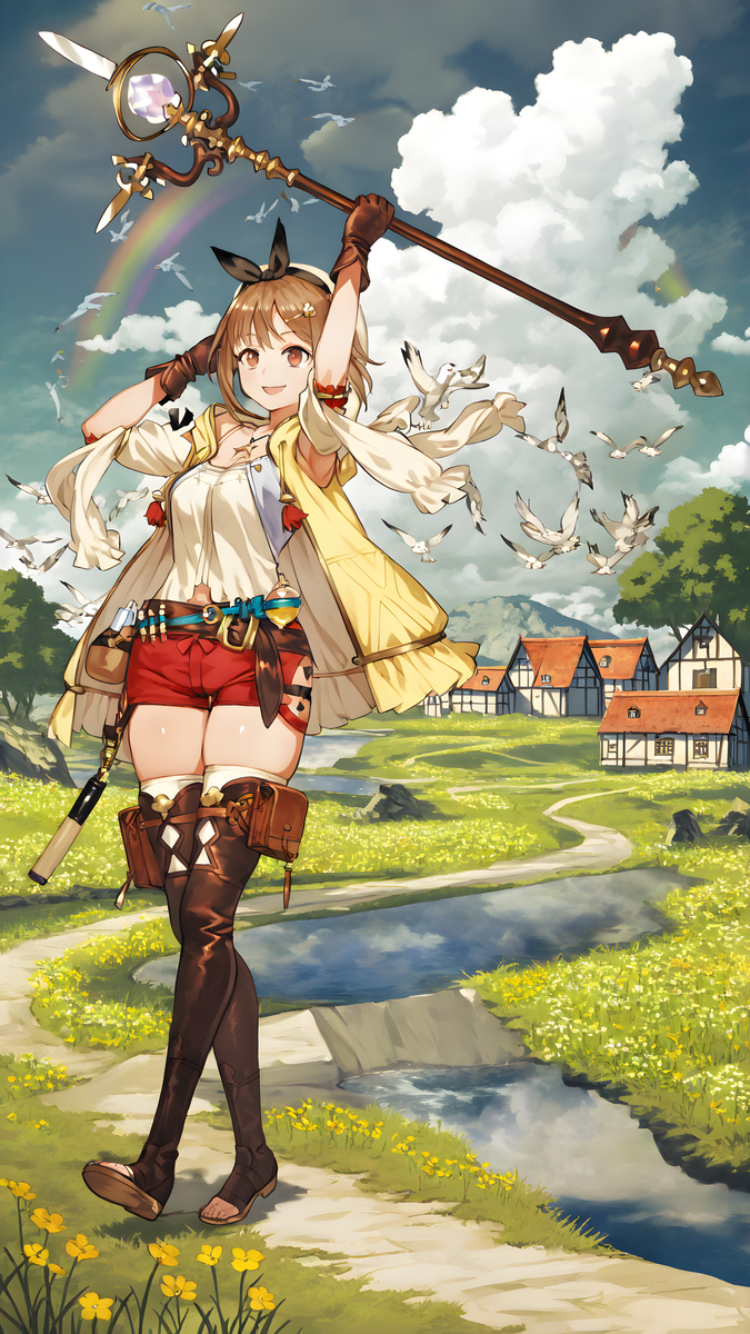 莱莎🗺️「冒险，从这里开始」-pixiv插画-作品交流服务