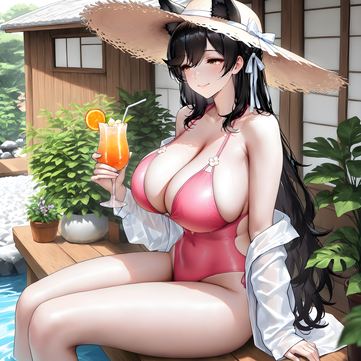 “指挥官，今天也很温柔呢😊”-pixiv插画-作品交流服务