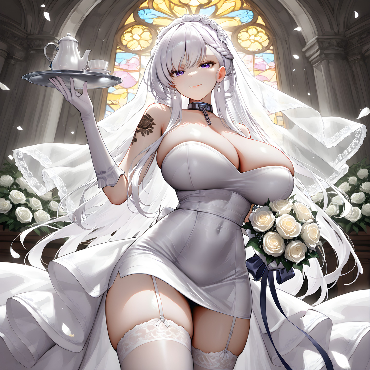 「❤女仆长与花嫁❤」-pixiv插画-作品交流服务