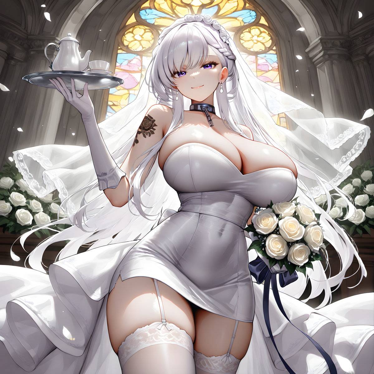 「❤女仆长与花嫁❤」-pixiv插画-作品交流服务