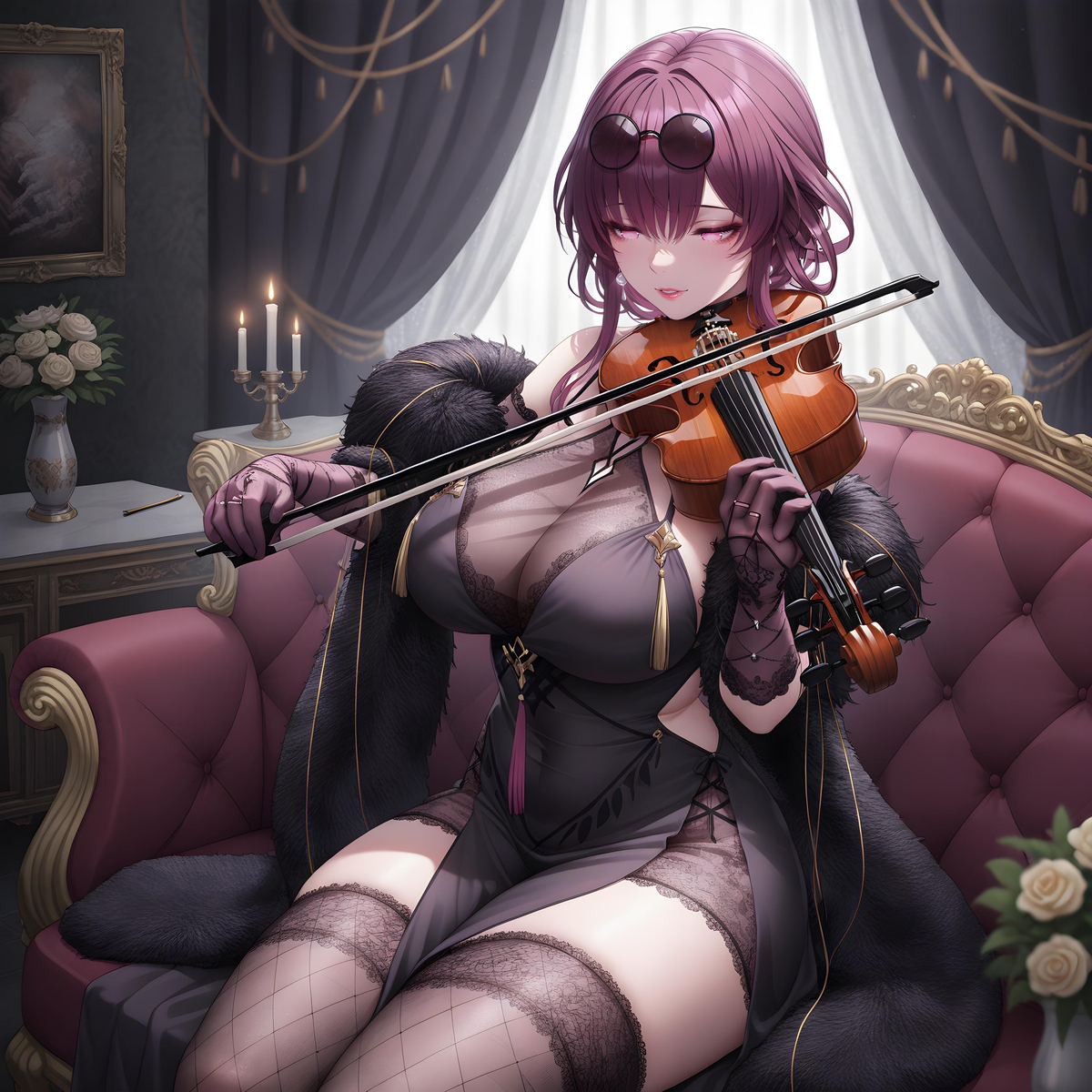 “你能看见命运的旋律吗，开拓者...❤”-pixiv插画-作品交流服务