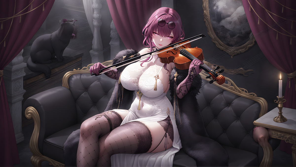 “你能看见命运的旋律吗，开拓者...❤”-pixiv插画-作品交流服务