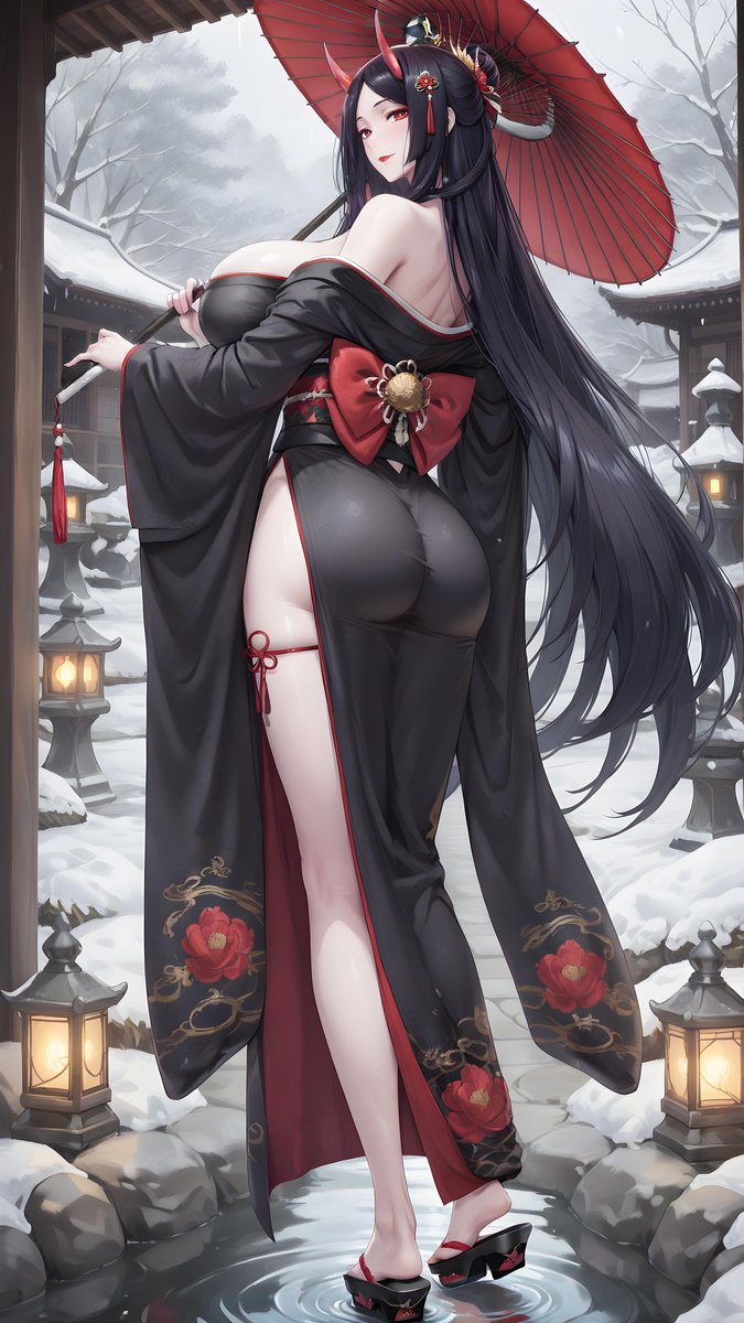 「夜叉❤妈妈」-pixiv插画-作品交流服务