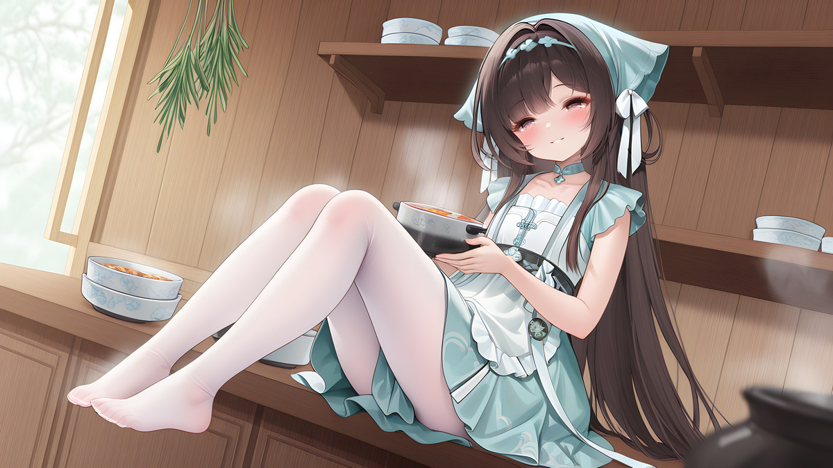 “指挥官，快来尝尝妈妈的手艺❤”-pixiv插画-作品交流服务