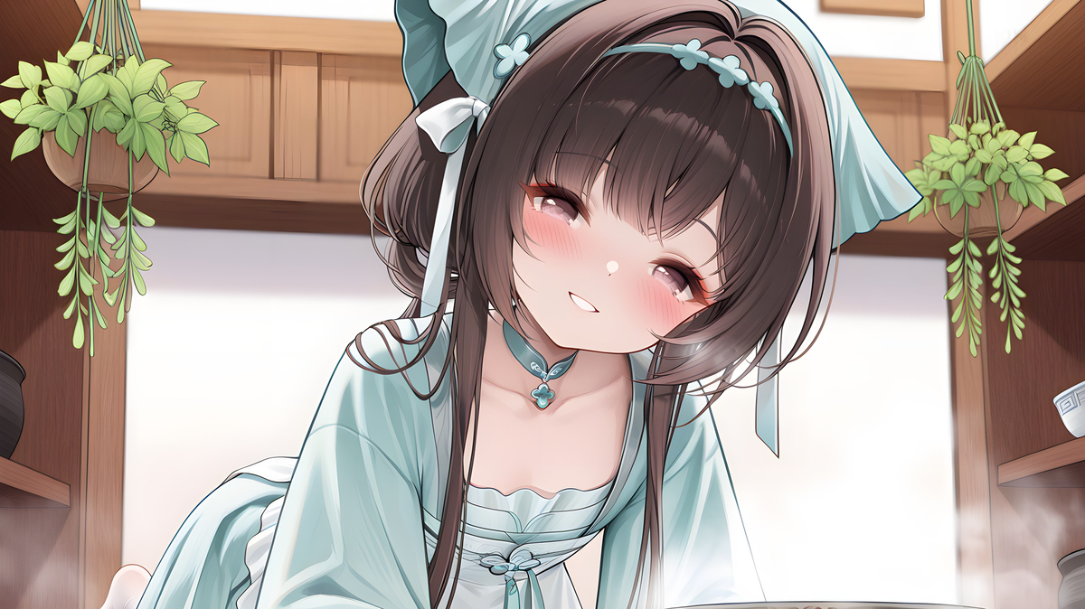 “指挥官，快来尝尝妈妈的手艺❤”-pixiv插画-作品交流服务