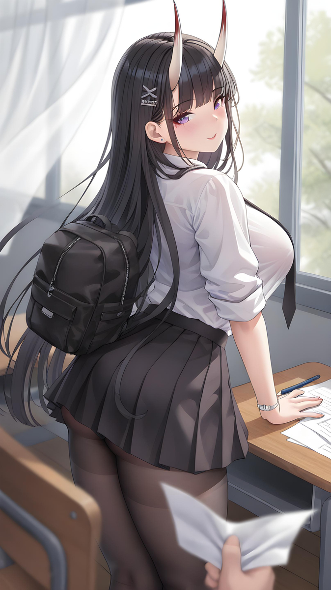 图片[5]-“能代同学，放学来我办公室一趟🤬”-pixiv插画-作品交流服务