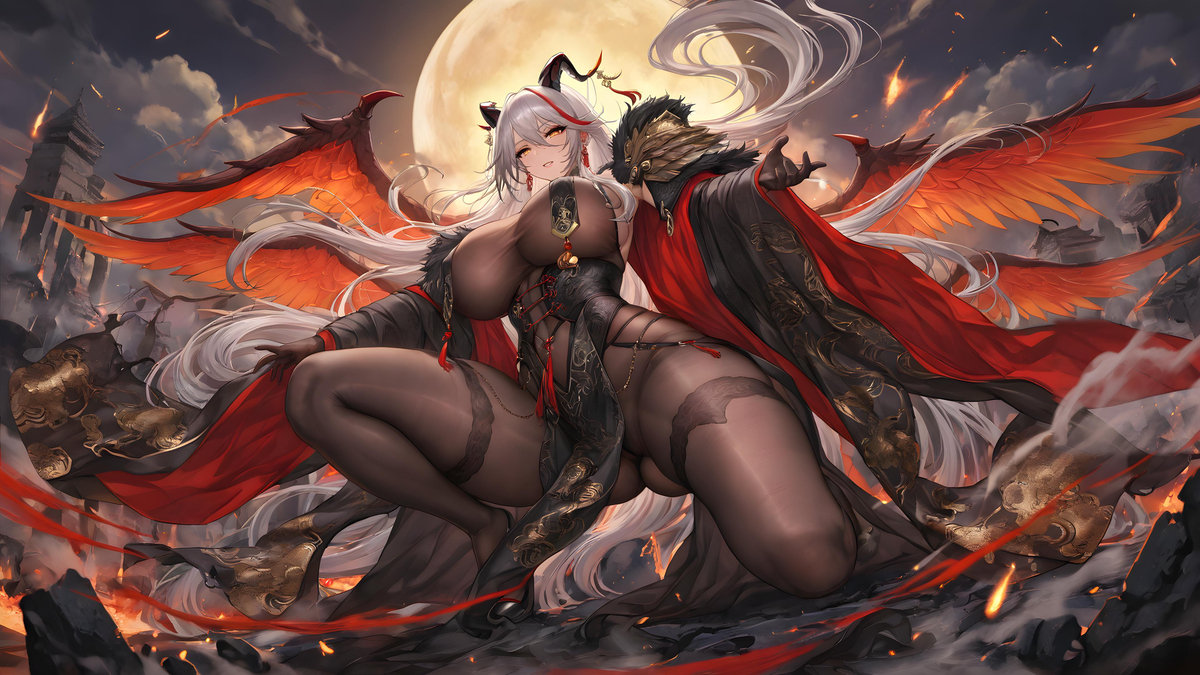 「破灭の深渊龙❤埃吉尔仙子」-pixiv插画-作品交流服务