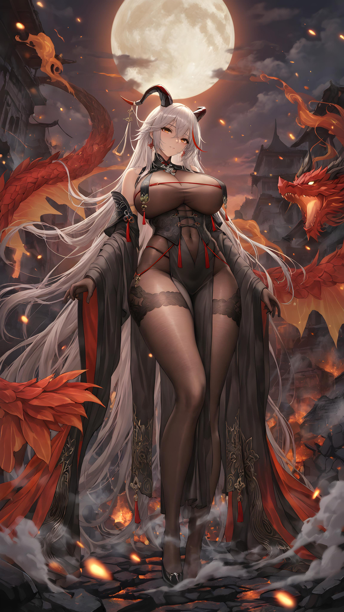 「破灭の深渊龙❤埃吉尔仙子」-pixiv插画-作品交流服务