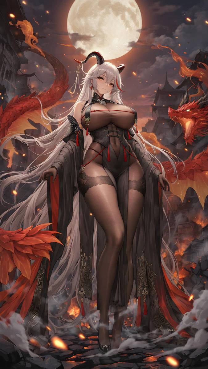 「破灭の深渊龙❤埃吉尔仙子」-pixiv插画-作品交流服务
