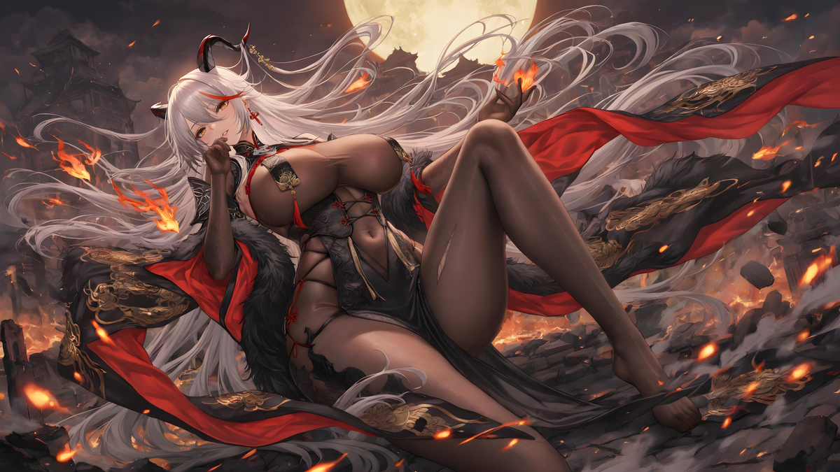 「破灭の深渊龙❤埃吉尔仙子」-pixiv插画-作品交流服务