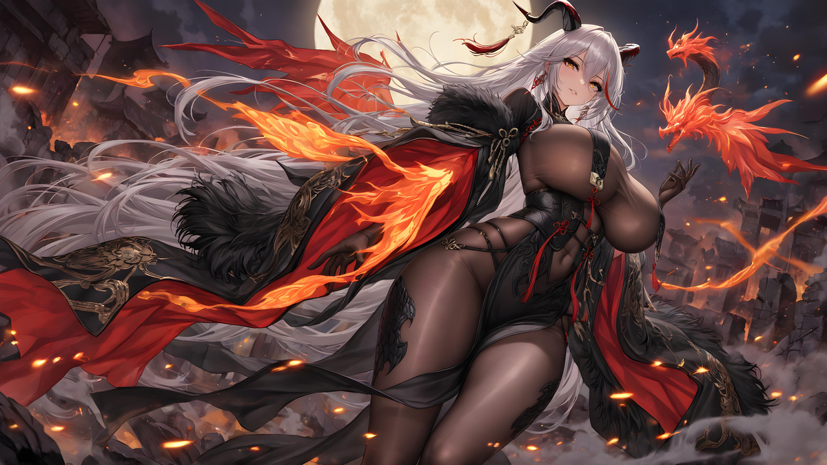 图片[6]-「破灭の深渊龙❤埃吉尔仙子」-pixiv插画-作品交流服务