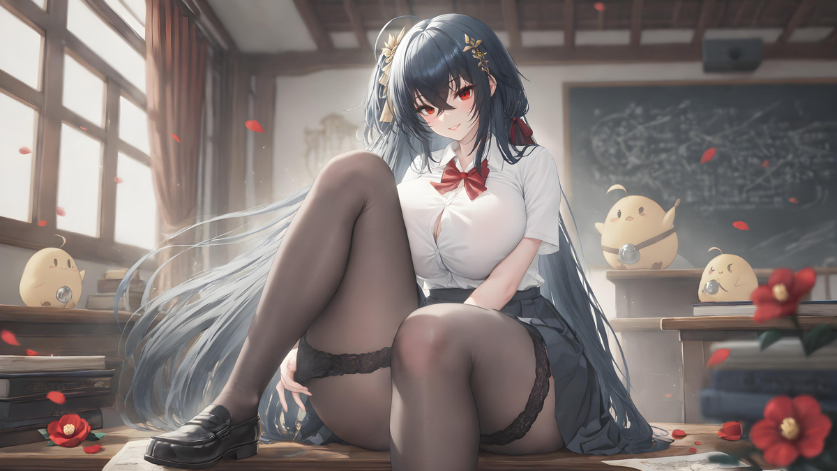 「大凤❤放课后的特别辅导❤」-pixiv插画-作品交流服务