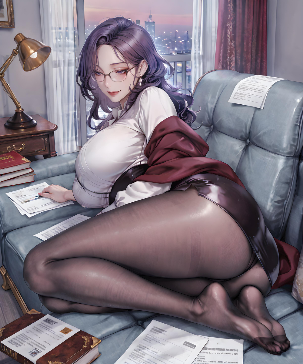 「美庭组长❤工作时间」-pixiv插画-作品交流服务